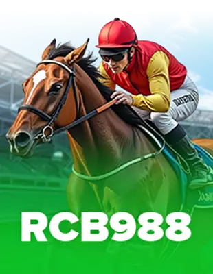 RCB988 horse racing betting on HENGONGBET (HOB) platform with jockey and racehorse