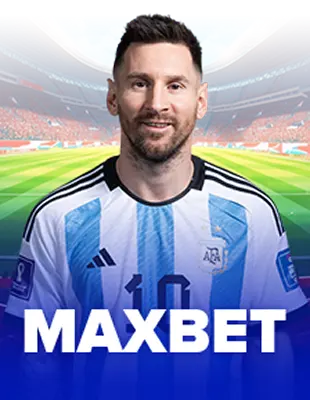 MAXBET sports betting on HENGONGBET (HOB) with football theme and player
