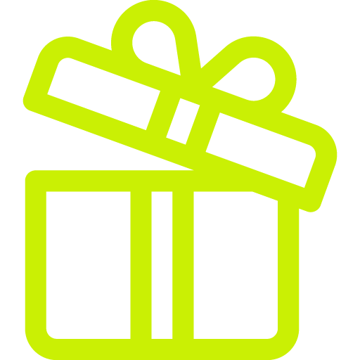 HENGONGBET (HOB) reward icon showing a gift box symbolizing bonuses and prizes